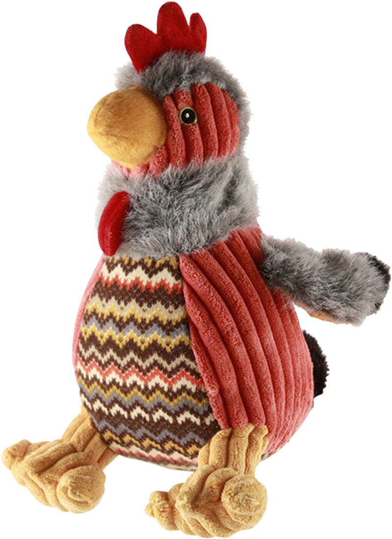Rocky The Rooster Dog Toy Rocky The Rooster Dog Toy - African Grey (1200x1200), Png Download
