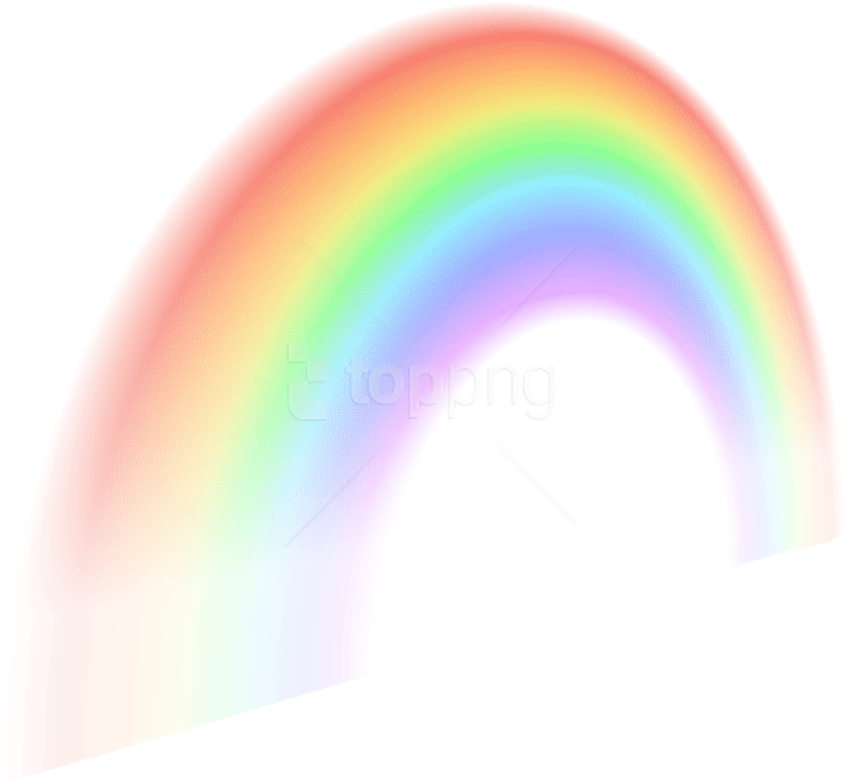 Free Png Download Rainbow Png Images Background Png - Arcobaleno Transparent (850x785), Png Download