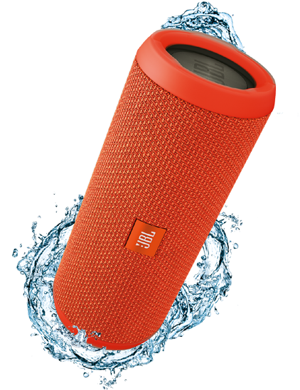 Jbl Flip 3 Speaker Orange - Jbl Flip 3 Blue (550x600), Png Download