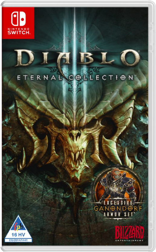 Diablo 3 Eternal Collection - Diablo 3 Eternal Collection Switch Pegi De (960x960), Png Download