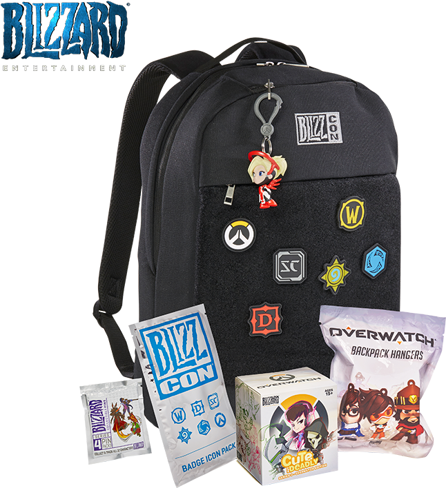 17 Years Blizzcon Spree World Of Warcraft Angel Watch - Blizzcon Goody Bag 2017 (800x800), Png Download