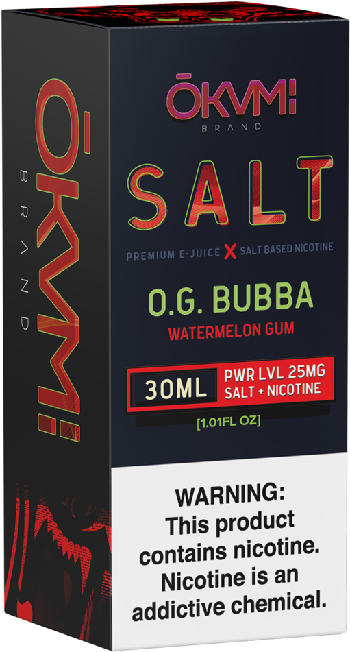 Okami Salt Nicotine Salt E-liquid - Poster (1024x1024), Png Download