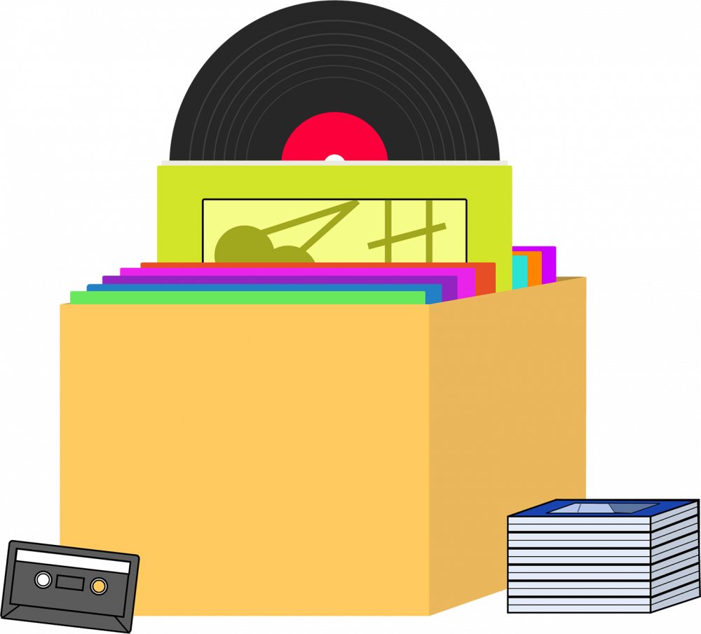 At Local Record Store, Music Has The Power To Unite - Graphic Design (1000x904), Png Download