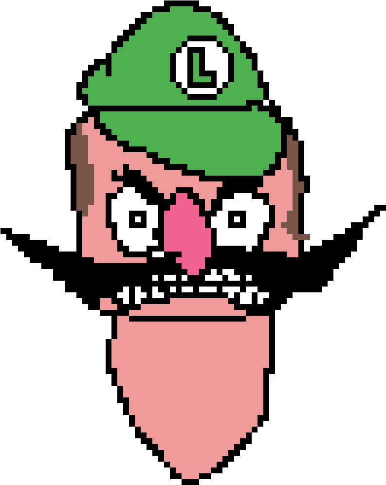 It Is I, Your Fellow Smasher, Wa-luigi - Cartoon (1200x1200), Png Download