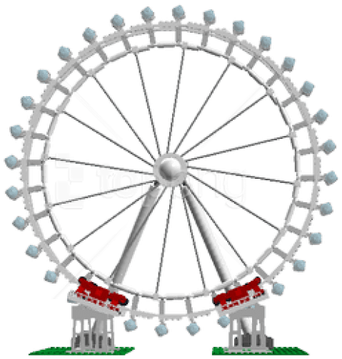 Free Png Download London Eye Clipart Png Photo Png - London Eye Png (850x619), Png Download