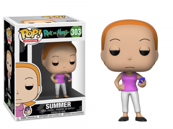 Vinyl Rick & Morty Summer No 303 - Pop Summer (600x600), Png Download