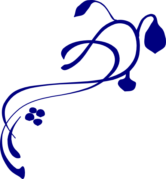 How To Set Use Navy Hanging Vine Svg Vector (552x598), Png Download