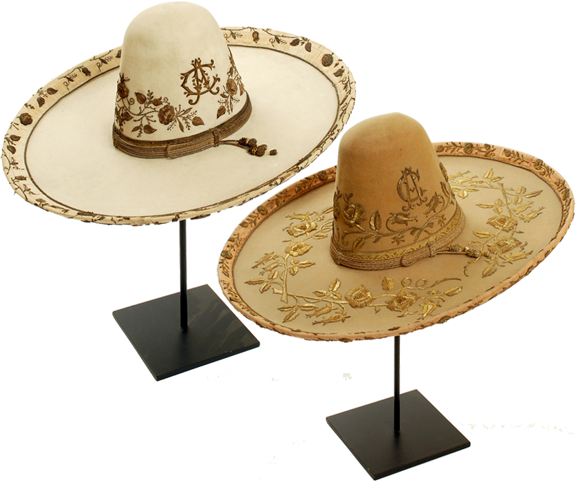 Charro Y China Poblana Sombrero - Somvrero Chinaco (840x840), Png Download