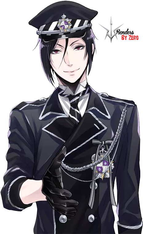 Sebastian Michaelis Render 2 By Zero961221 - Black Butler Sebastian Png (541x800), Png Download