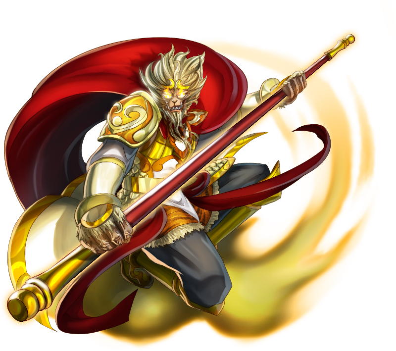 228 齊天大聖 孫悟空 Wukong The Monkey King - 孫悟空 齊 天 大聖 (800x709), Png Download