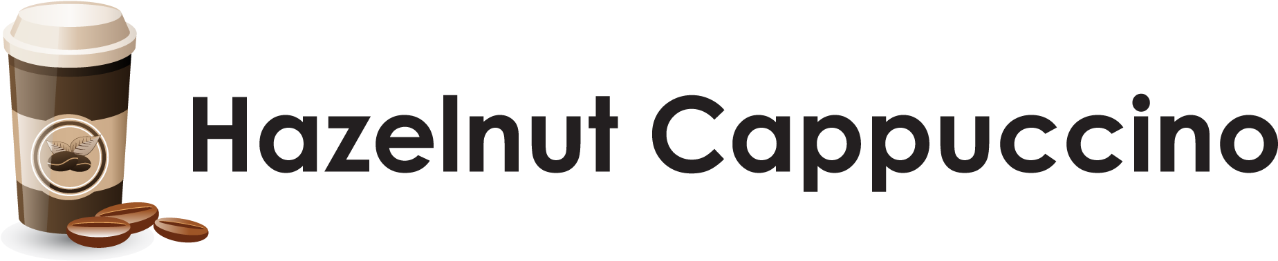 Hazelnut-cappuccino - Henders En Hazel (2000x777), Png Download