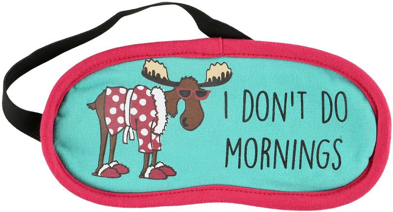 Don't Do Mornings - Headband (863x1050), Png Download