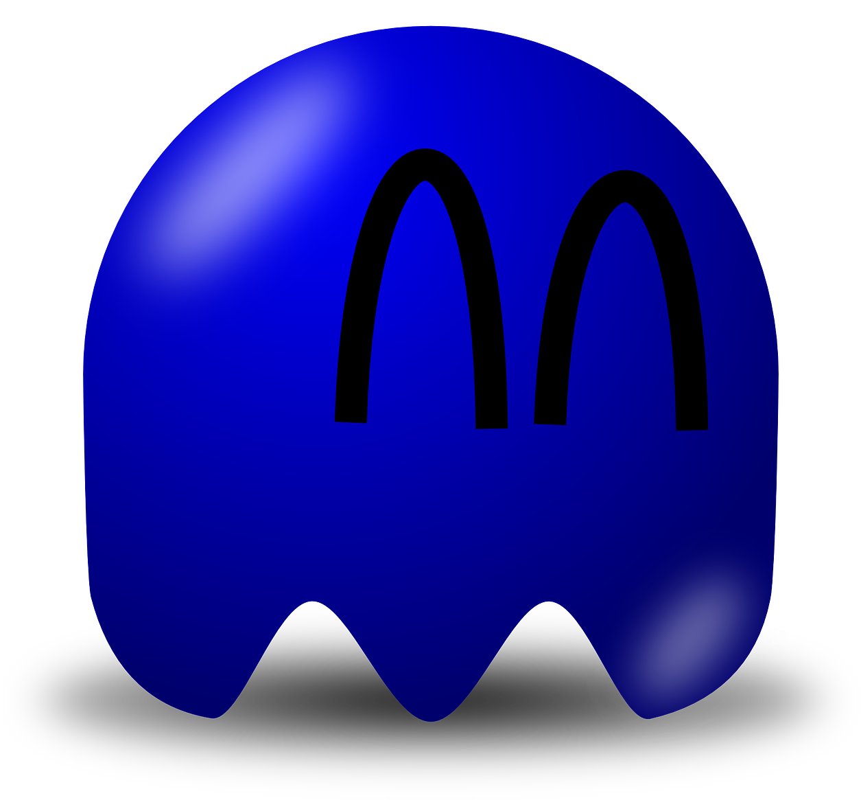 Newbie Nice Pacman - 80s Pac Man Transparent (1280x1181), Png Download