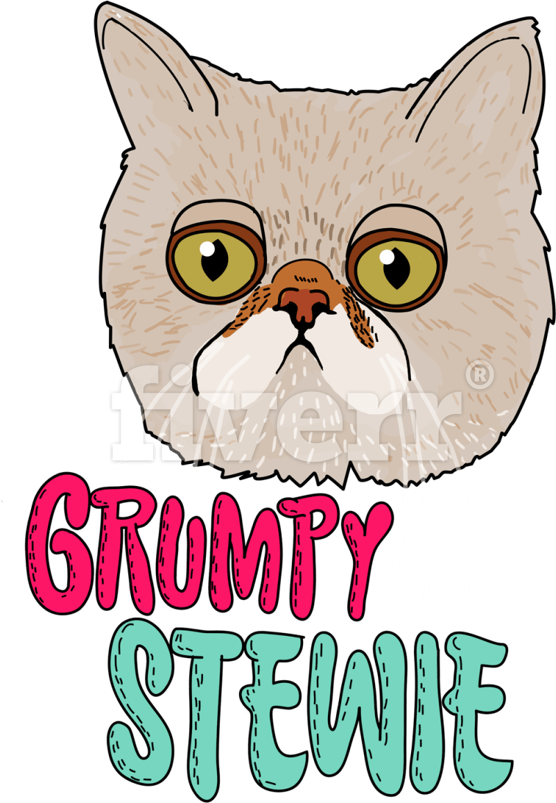 Drawn Mussel Stewie - Asian (1200x1200), Png Download