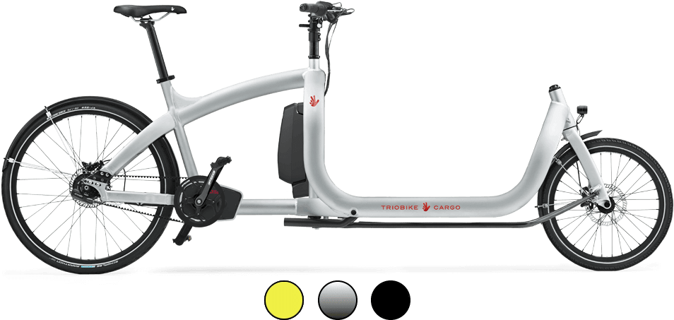 Cargo E - Triobike Cargo Big (1062x499), Png Download