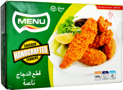Menu Chicken Tenders Handcrafted 500g - Menu (600x600), Png Download