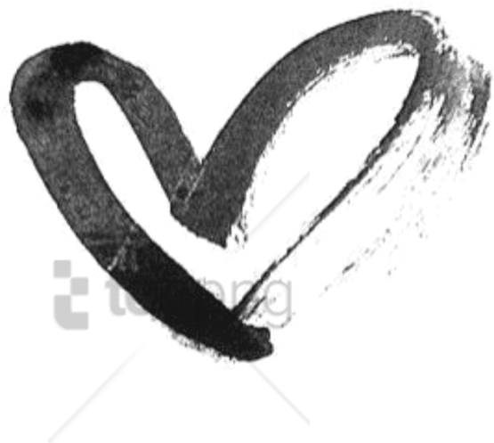 Free Png Heart Png Image With Transparent Background - Heart Drawing Tumblr Png (851x687), Png Download