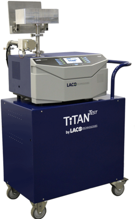 Flapper Leak Test Chamber Shown Integrated With Titantest - Machine (1280x720), Png Download