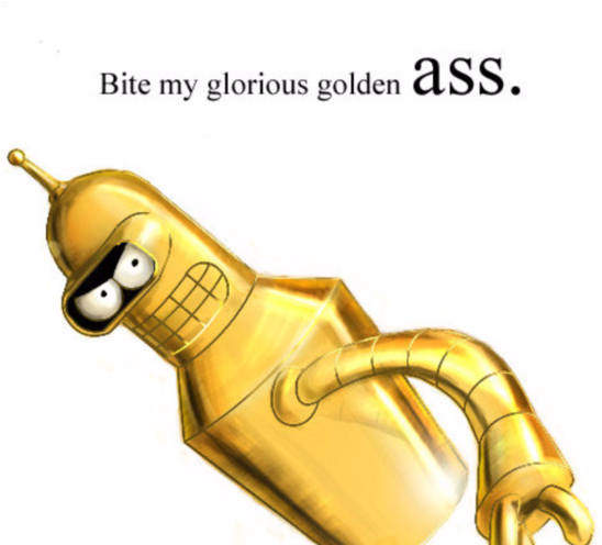 83 Do It - Bite My Glorious Golden Ass (555x686), Png Download
