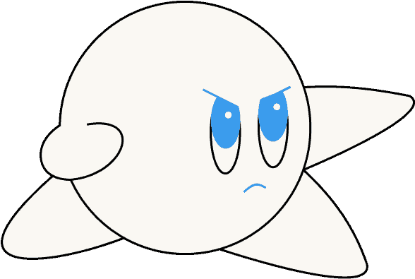 How To Draw Kirby - Cartoon (678x600), Png Download