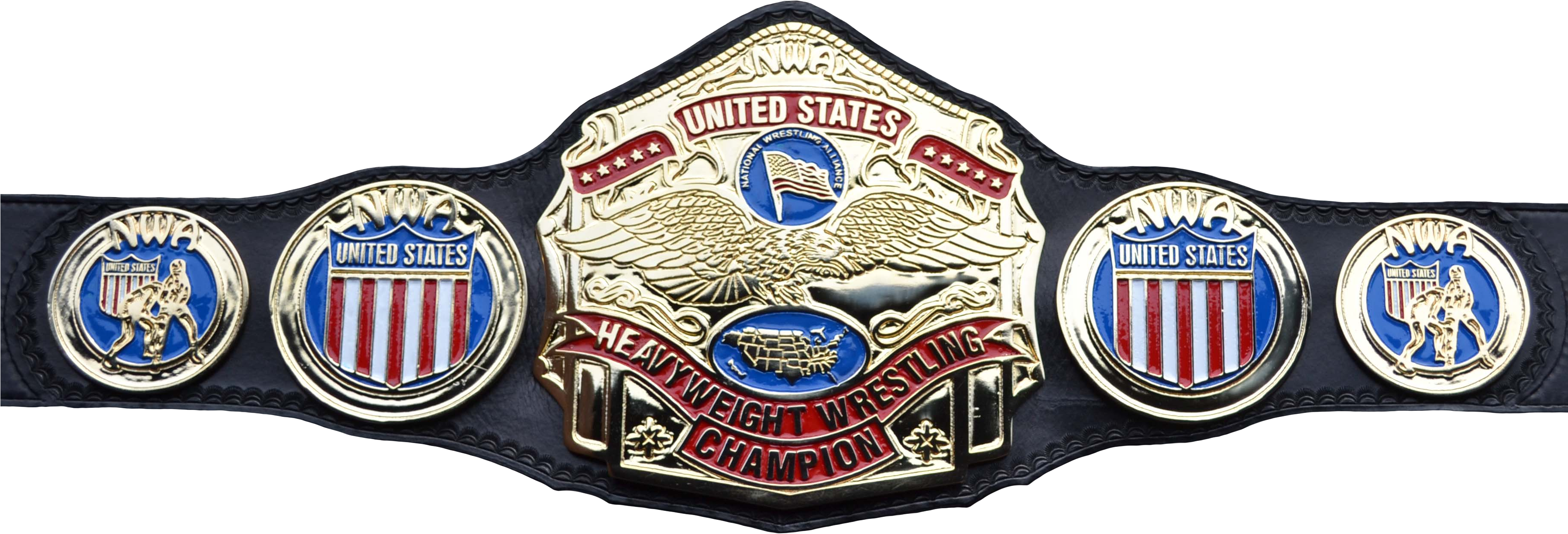 Harley Race Wrestling Matches - Nwa United States Championship (3652x1336), Png Download