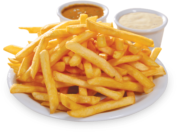 Batata Frita Embalagem R$ 0,99 - French Fries (800x800), Png Download