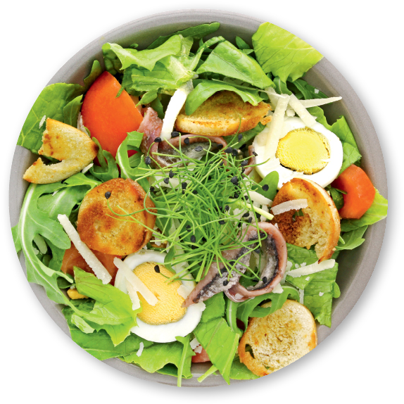 Caesar's Salad - Garden Salad (624x624), Png Download