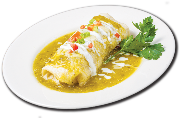 Wet Burrito - Yellow Curry (768x491), Png Download