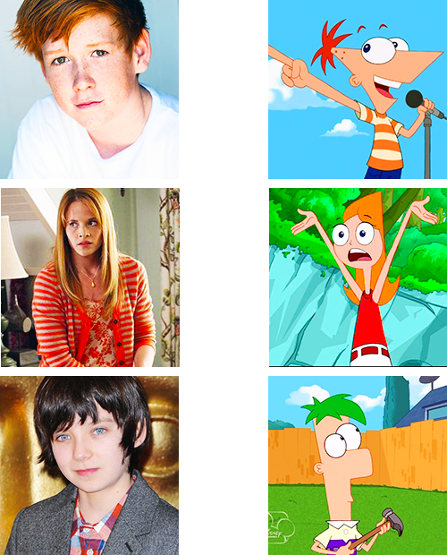 “ Phineas And Ferb Fancast, Part - Phineas And Ferb Fancast (500x620), Png Download