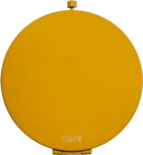 Compact Mirror - Yellow - Men's Society - Compact Mirror Yellow (1024x1024), Png Download