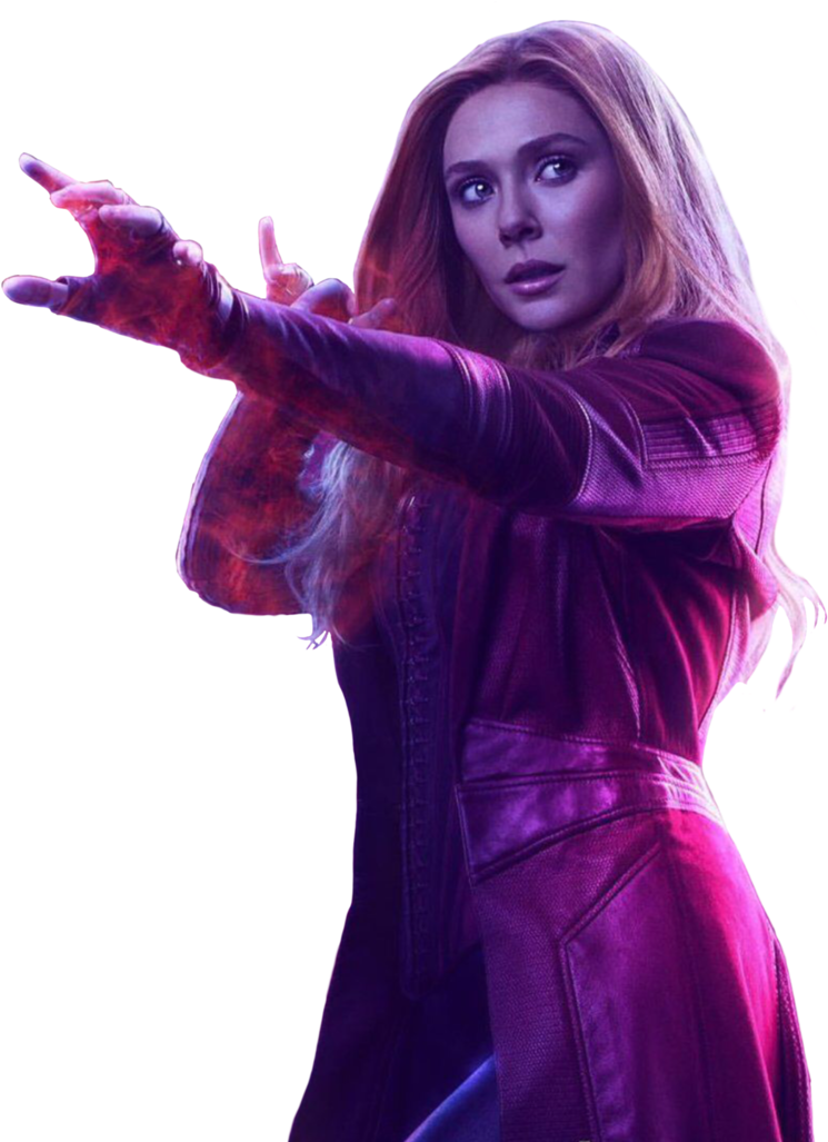Scarlet Witch Png - Vision And Scarlet Witch (778x1026), Png Download