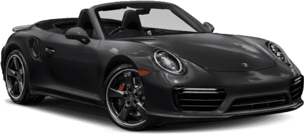 New 2019 Porsche 911 Turbo S Cabriolet - Toyota Camry 2019 Black (640x480), Png Download