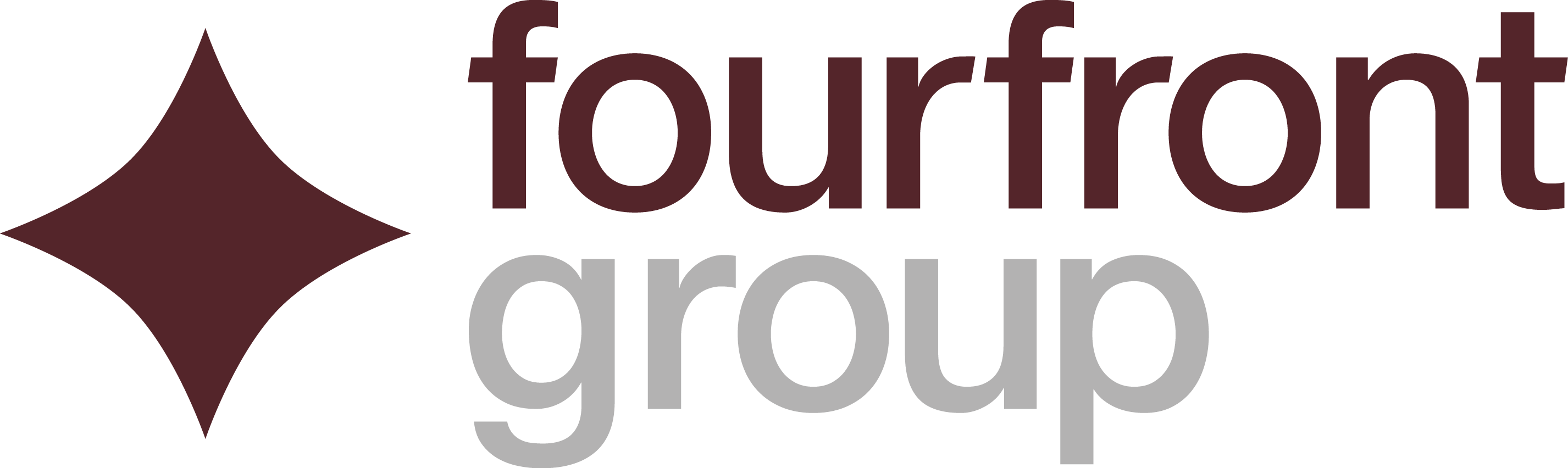 Fourfront Group - Graphic Design (2853x852), Png Download