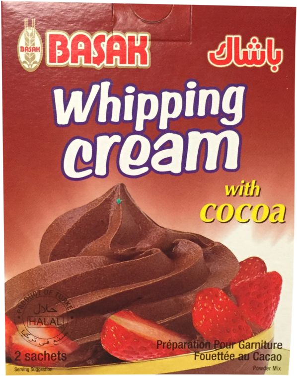 Download Basak Whipping Cream With Cocoa 75g Full Size PNG Image PNGkit