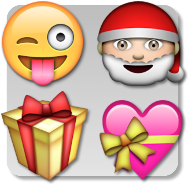 Xemoji En Mac App Store - Christmas Present Emoji Png (630x630), Png Download