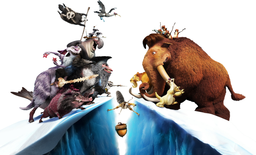 Ice Age - Ice Age Saber Toothed Squirrel (991x600), Png Download