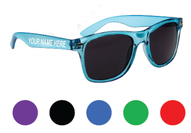 Transparent Sunglasses - Cool Promotional Sunglasses (630x552), Png Download