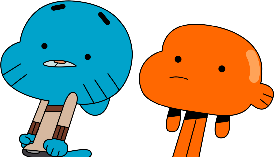Muy Interesante (más Poker Face) - Darwin Amazing World Of Gumball Png (1142x653), Png Download
