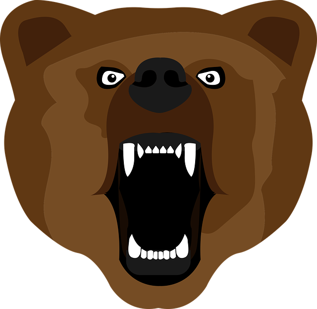 Bear, Brown, Set, Paw, Isolated, Icon, Teddy, Cute - Bear Icon Png (640x623), Png Download