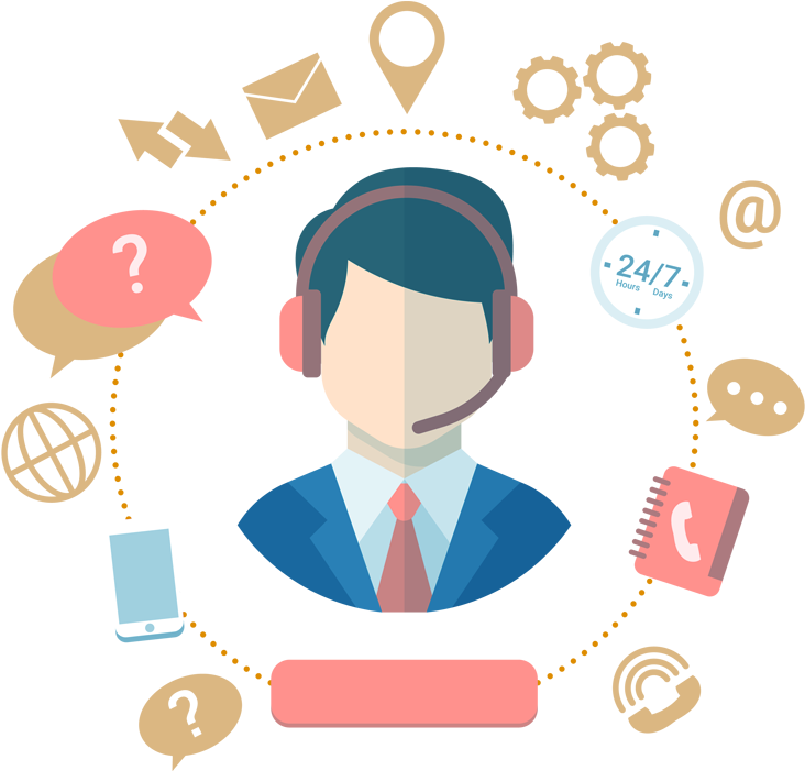 Space Science & Technology - Service Png (732x701), Png Download