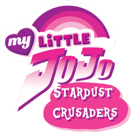 Jojo's Bizarre Adventure - My Little Pony Friendship (600x577), Png Download