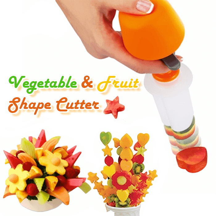 Vegetable & Fruit Shape Pop Cutter - Vegetable (700x700), Png Download