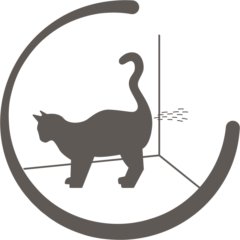 Urine Spraying - Black Cat (1000x1000), Png Download