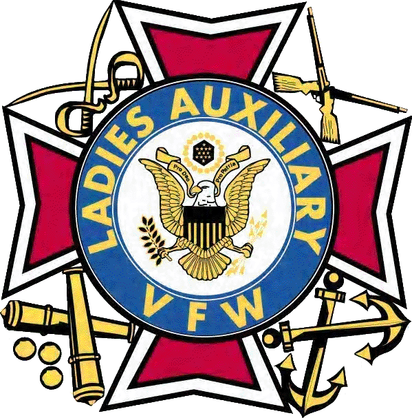 Vfw Ladies Auxiliary - Vfw Auxiliary (599x607), Png Download