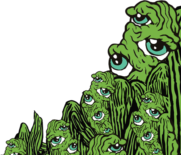 Neon Cactus Neon Cactus - Cartoon (840x624), Png Download