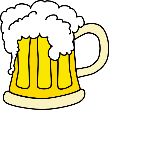 Beer Clip Art At Clker - Beer Clip Art (552x596), Png Download