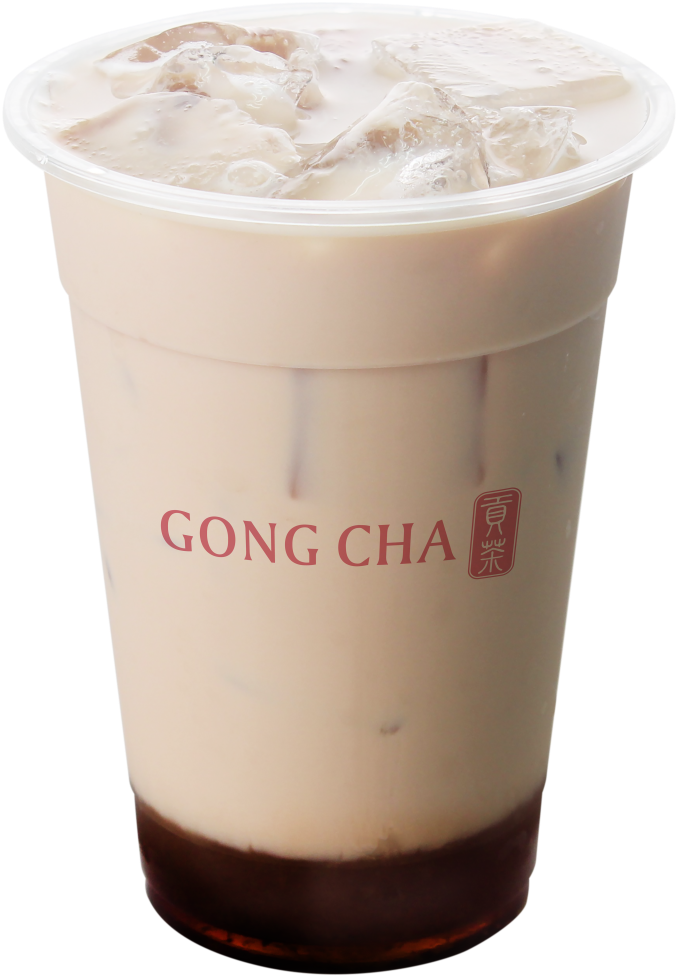 Brown Sugar Ginger Tea Latte - Gong Cha Brown Sugar Tea Latte (715x1024), Png Download