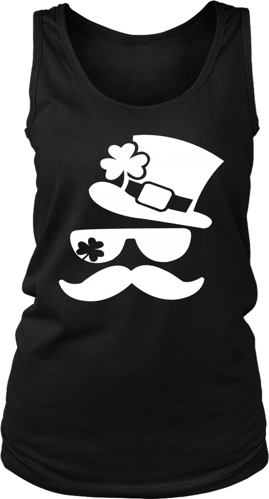 Shamrock Leprechaun Hat Beard Funny Irish St Patricks - Ve Never Seen My Trainer And Satan (1024x1024), Png Download