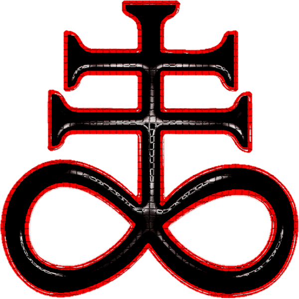Baphomet/brimstone/ Astraroth Demon Sigil - Satanic Sigil (600x600), Png Download