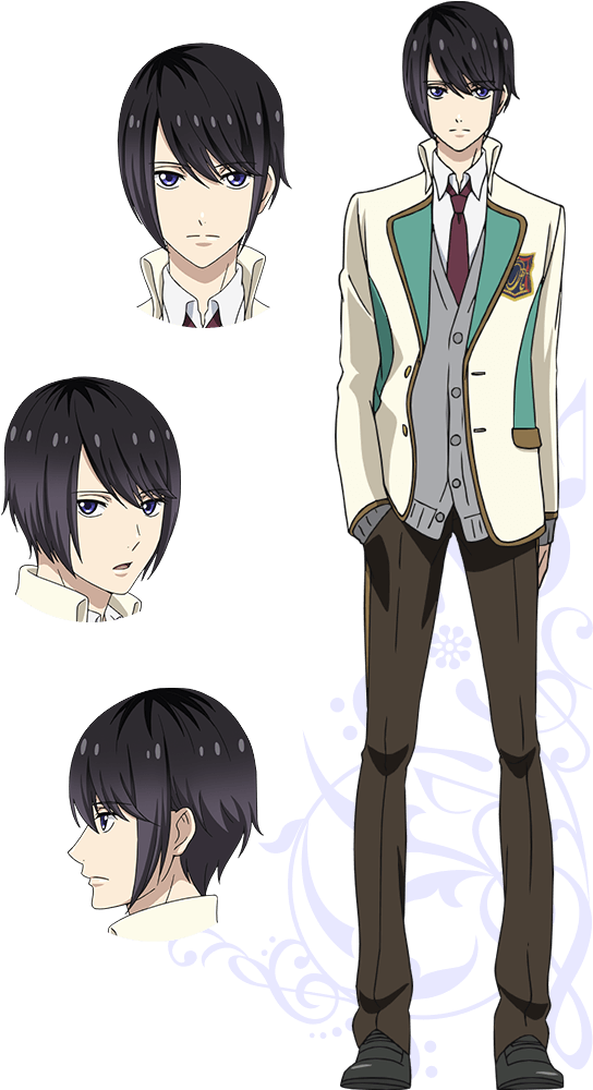 View Fullsize Ageha Riku Image - Cartoon (586x1000), Png Download